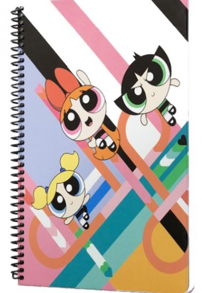 The Powerpuff Girls Spiralli Defter Pembe