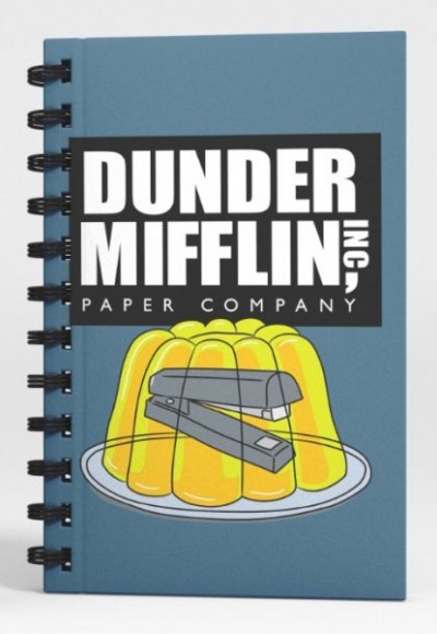 The Office Dunder Mifflining Spiralli Defter Mavi