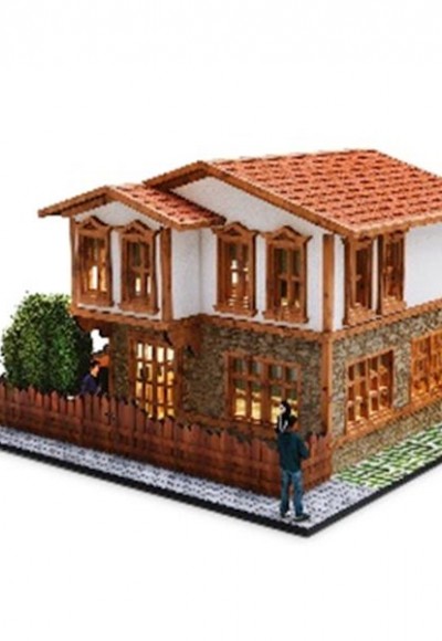 Minyatür Osmanlı Evi - Karton