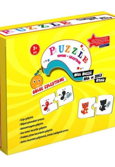 Puzzle Yapboz-Eşleştirme Gölge Eşleştirme 2 - 48 Parça