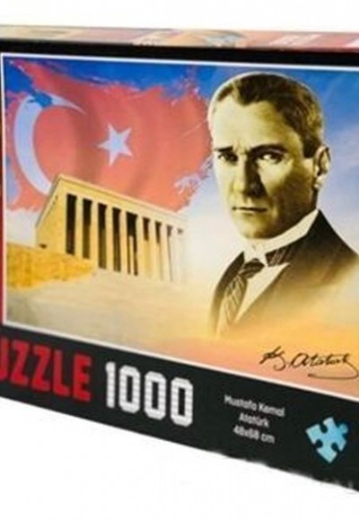 Mustafa Kemal Atatürk 1000 Parça Puzzle