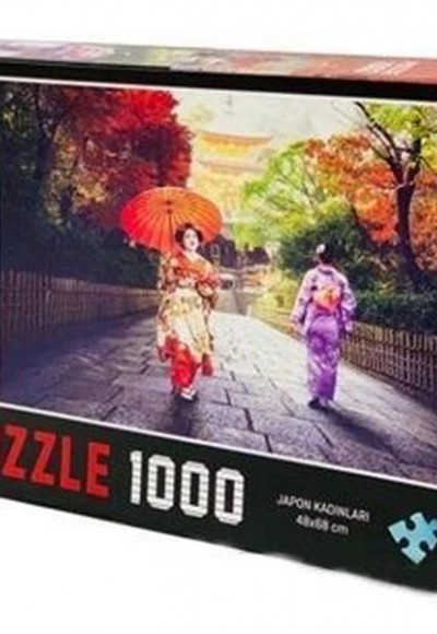 Japon Kadınları 1000 Parça Puzzle