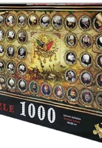 Osmanlı Sultanları 1000 Parça Puzzle 48x68