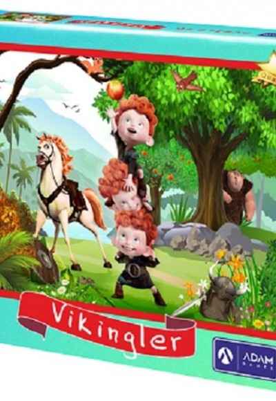 Vikingler 50 Parça Puzzle (33x25)