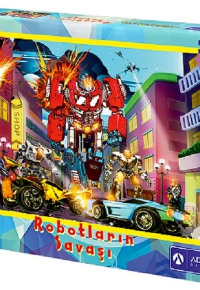 Robotların Savaşı 70 Parça Puzzle (24x34)