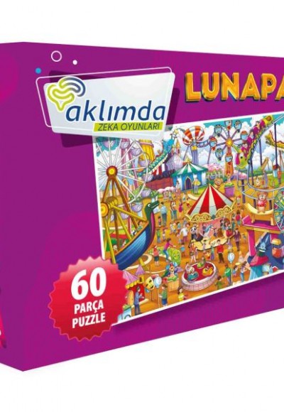 60 Parça Puzzle Lunapark
