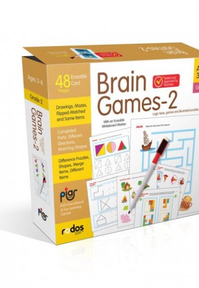 Brain Games-2 - Grade-Level 2 - Ages 3-6