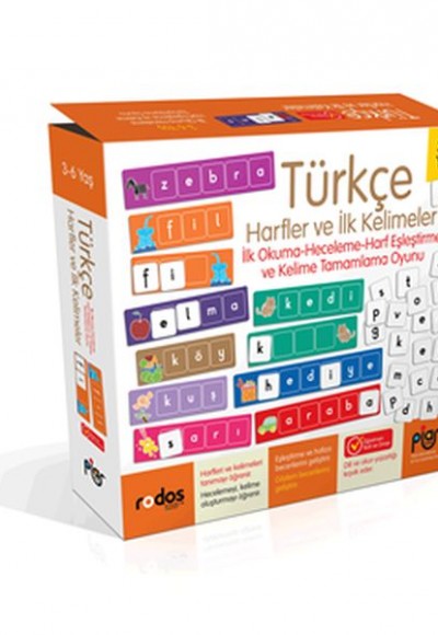 Türkçe Harfler ve İlk Kelimeler