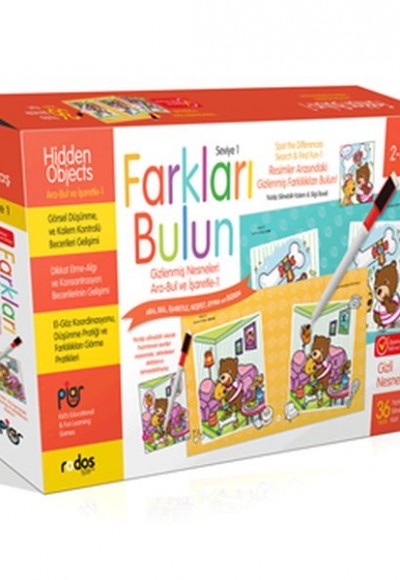 Farkları Bulun - 1. Seviye