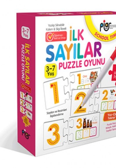 İlk Sayılar Puzzle Oyunu