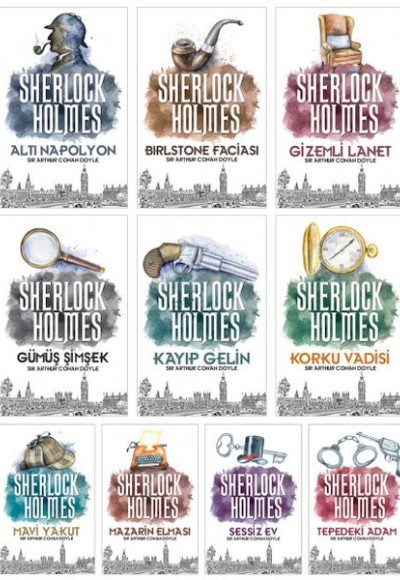 Sherlock Holmes Seti - 10 Kitap Takım