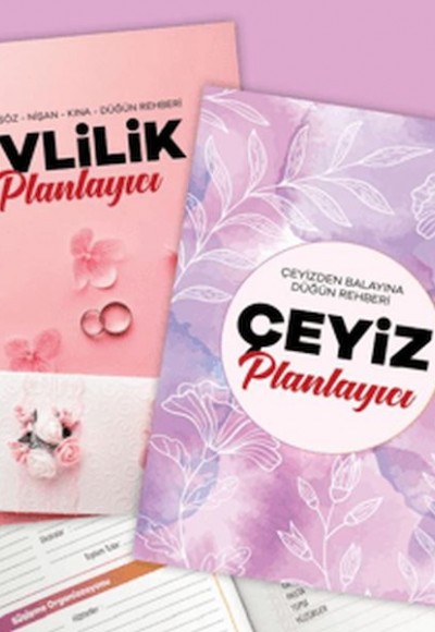 Düğün Planlama Seti - Çeyizden Düğüne