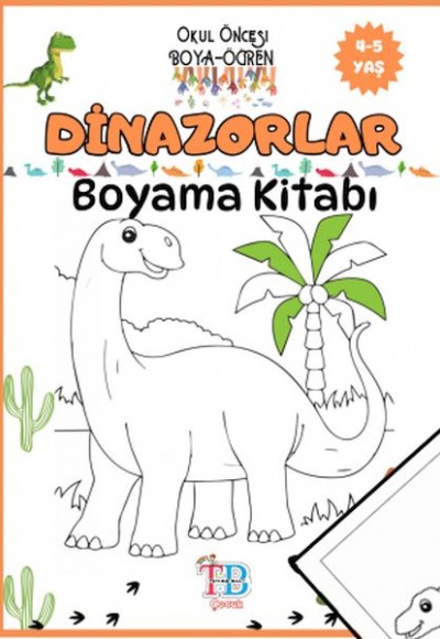 Dinazorlar Boyama Kitabı