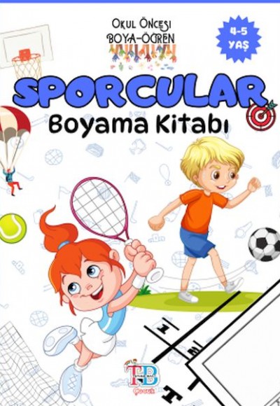 Sporcular Boyama Kitabı