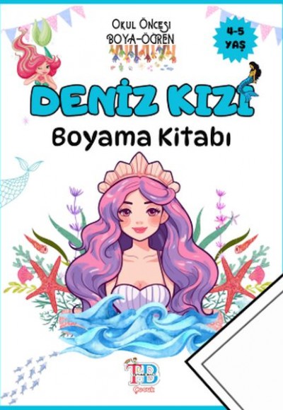 Denizkızı Boyama Kitabı