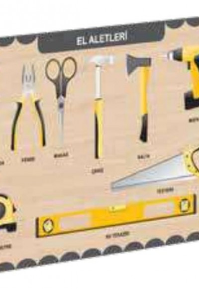 Ahşap El Aletleri Eğitici Set