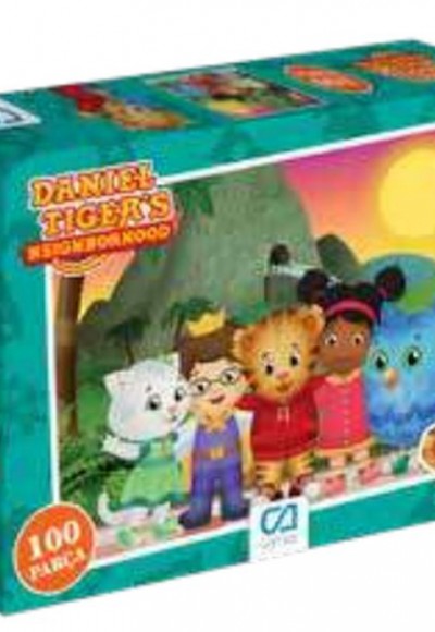 Daniel Tigers Puzzle 100