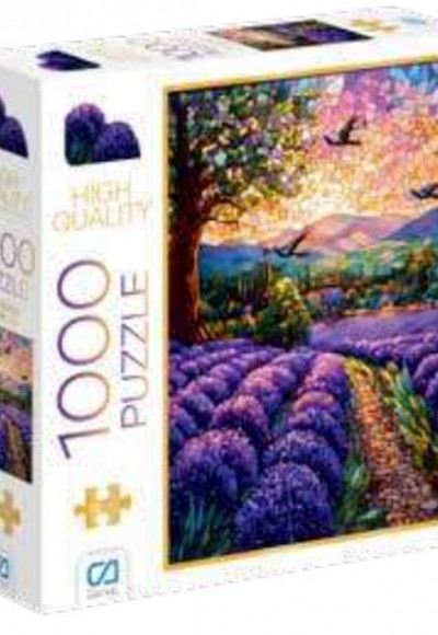 Mor Bahçe Puzzle 1000
