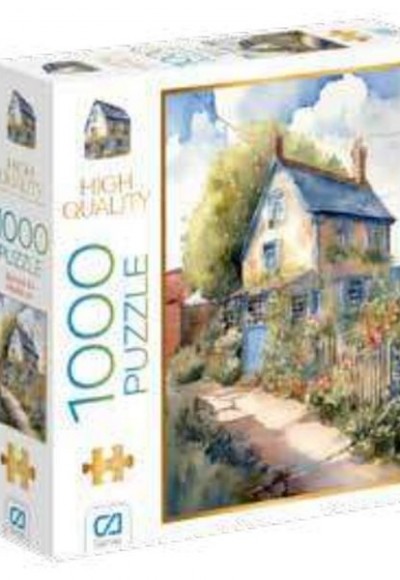 Bahçeli Ev Puzzle 1000