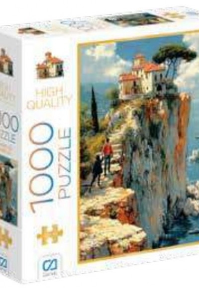 Tepedeki Ev Puzzle 1000