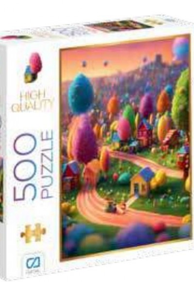 Minyatür Bahçe Puzzle 500