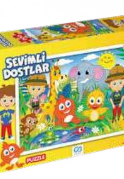 Sevimli Dostlar Puzzle 200