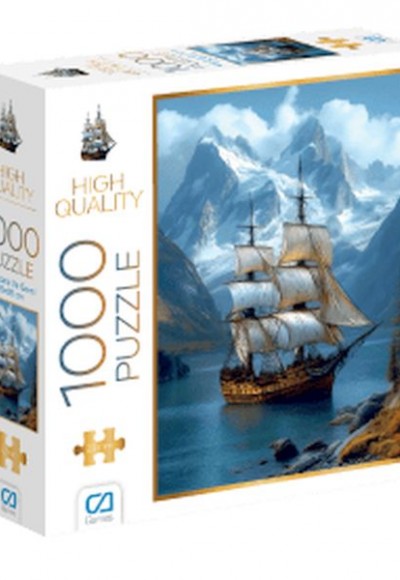 Manzara Ve Gemi Puzzle 1000