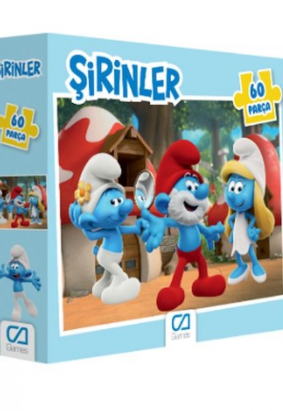 Şirinler Puzzle 60