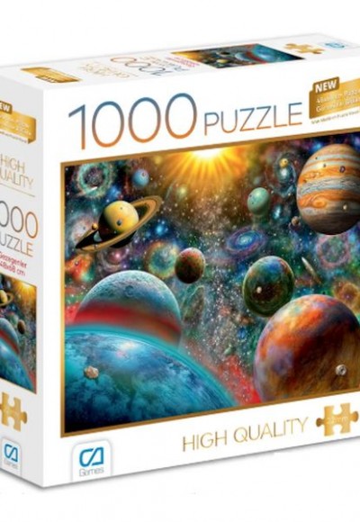 Gezegenler Puzzle 1000