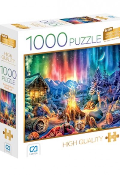 Kuzey Işıkları Puzzle 1000