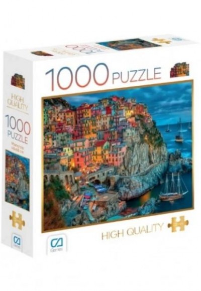 Manarolada Akşam Puzzle 1000