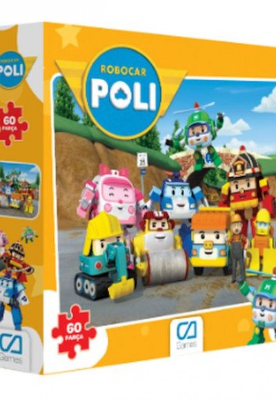 Robocar Puzzle 60