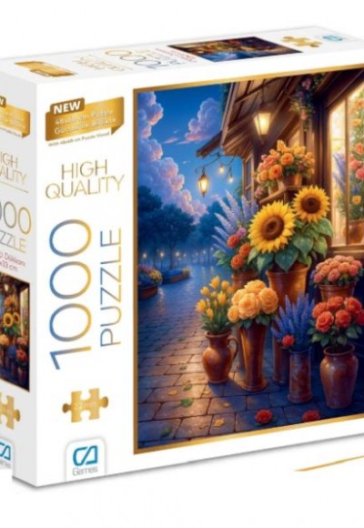 Çiçekçi Dükkanı Puzzle 1000