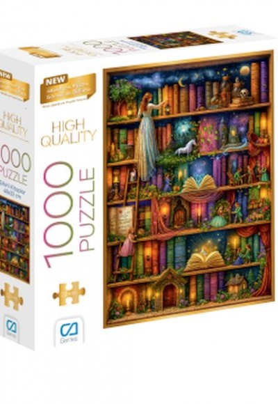 Sihirli Kitaplar Puzzle 1000