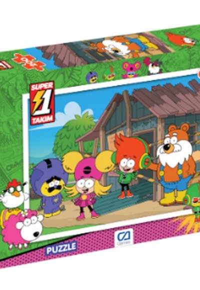 Super1 Takım Puzzle 200