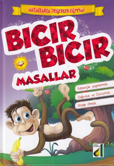 Masallarla Değerler Eğitimi - Bıcır Bıcır Masallar - Ciltli