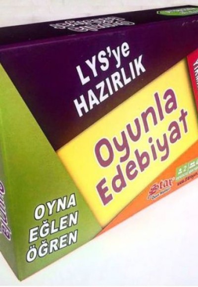 Star LYS'ye Hazırlık Oyunla Edebiyat (Oyna-Eğlen-Öğren)