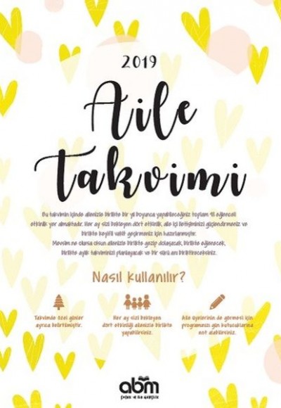 2019 Aile Takvimi