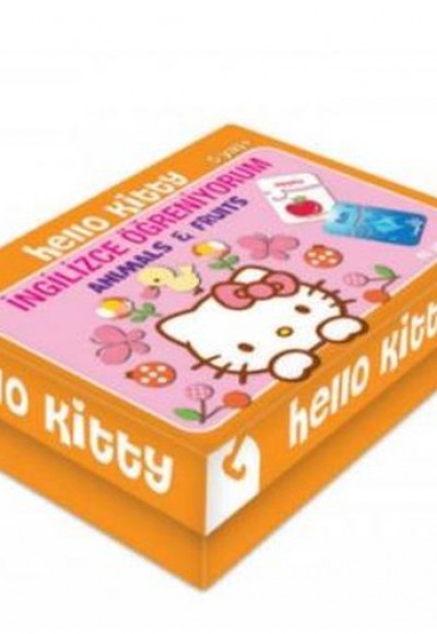 Hello Kitty - İngilizce Öğreniyorum Animals and Fruits (40 Parça)