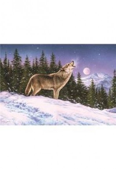 A Wolf's Song To The Moon 1000 Parça Puzzle (40939)