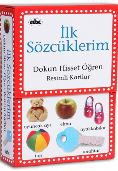 Dokun Hisset Öğren Resimli Kartlar İlk Sözcüklerim