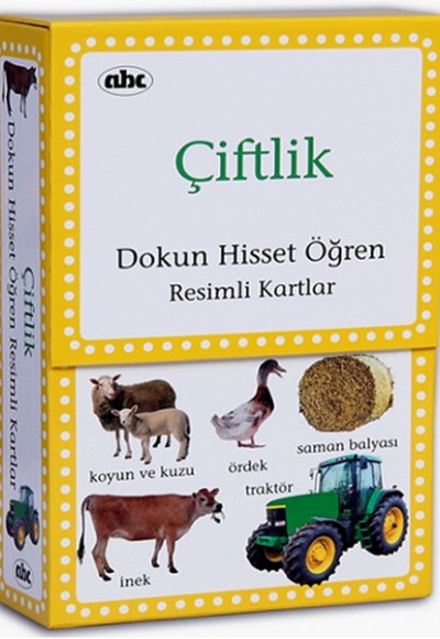 Dokun Hisset Öğren Resimli Kartlar Çiftlik