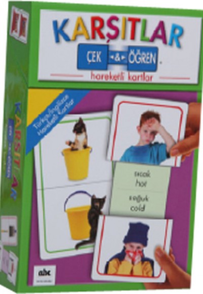 Çek ve Öğren - Karşıtlar (Ciltli)