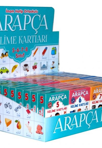 Arapça Kelime Kartları Seti (5-6-7-8. Sınıf)