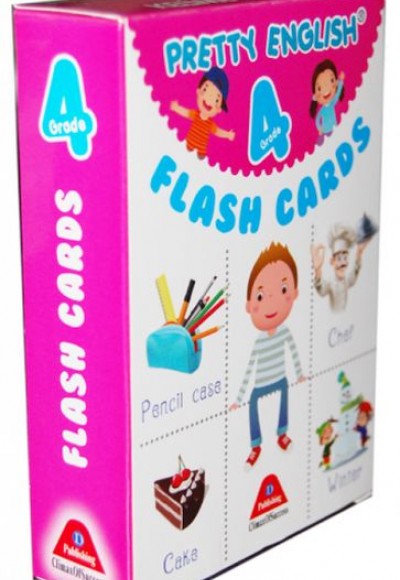 Pretty English Flash Cards 4 Grade
