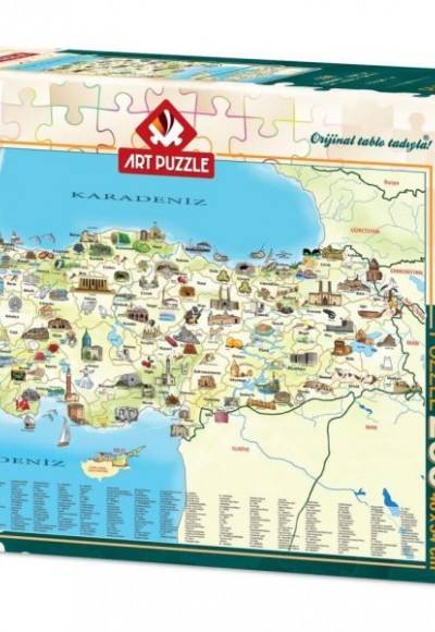 Türkiye Kültür Haritası 4288 (260 Parça)