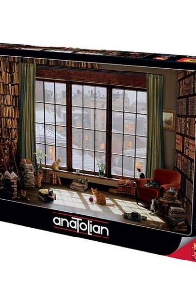 Anatolian -Puzzle 1000 Pencere Kedileri