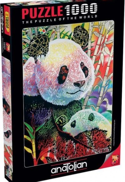 Anatolian Panda/ Rainbow Panda 1000 Parça Puzzle