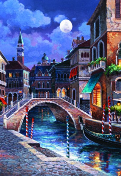Venedik Sokakları II (Puzzle 1000) 3087