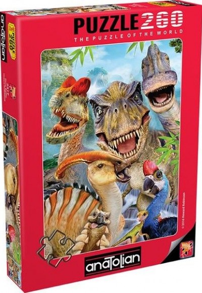 Anatolian Dino Selfie 260 Parça Puzzle (3317)